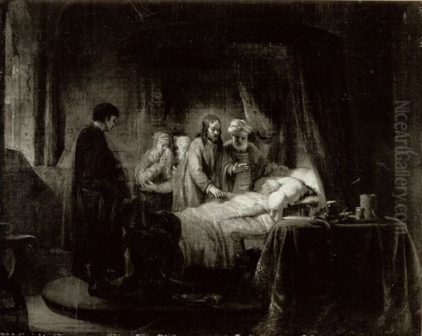Die Erweckung der Tochter des Jairus - view 1