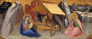 Die Geburt Christi by Lorenzo Monaco