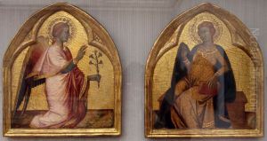 Angel of the Annunciation by Antonio Veneziano