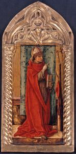 Der heilige Bonaventura by Carlo Crivelli