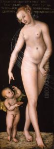 Venus und Amor als Honigdieb