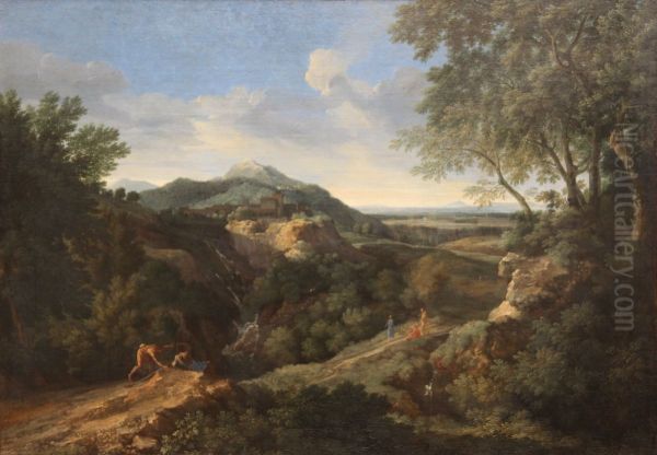Mountainous Roman landscape - view 1