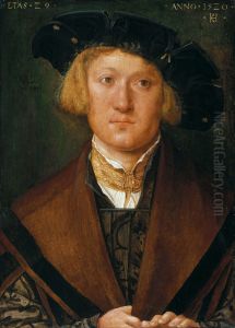 Bildnis eines jungen Mannes by Hans von Kulmbach