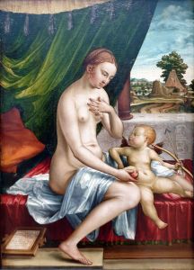 Venus and Cupid by Georg Pencz