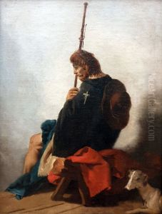 Der Heilige Rochus by Giovanni Battista Tiepolo