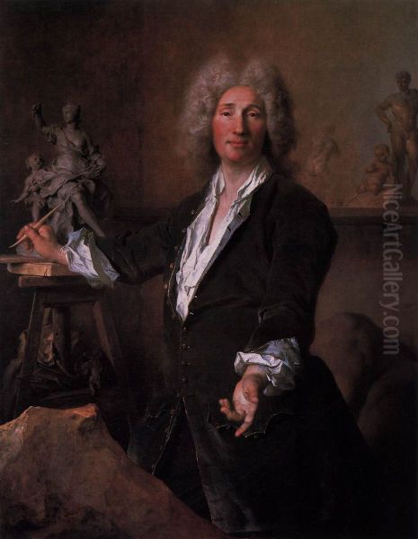 The Sculptor Nicolas Coustou in his Atelier - view 1