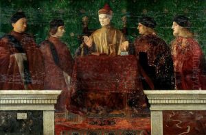 Portrait of the Loredan family by Giovanni Bellini
