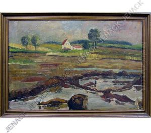 Landscape With Stream by Francois Charles Cachoud