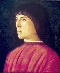 Bildnis eines jungen Mannes by Giovanni Bellini