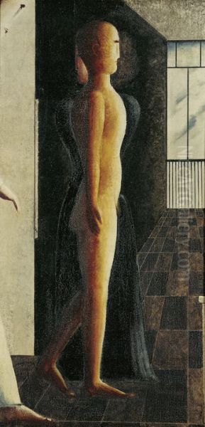 Nude, Woman, and Approaching Figure - view 1