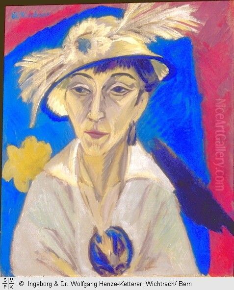 Portrait of Erna Schilling - view 1