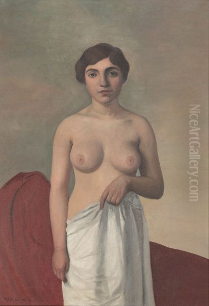 Standing Female Nude - view 1