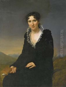Portrait of madame Desmarets by Henriette Lorimier