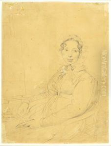 Portrait of Henriette Lorimier by Jean Auguste Dominique Ingres