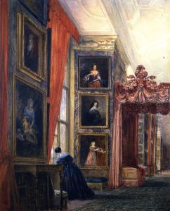 La galeria large de Hardwick Hall, Derbyshire