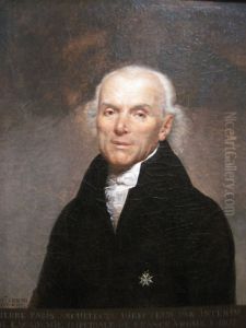 Portrait of architect Pierre Adrien Paris