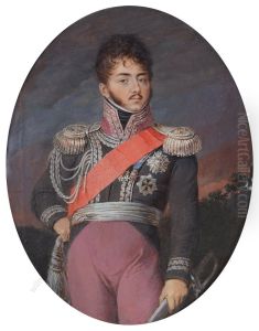 Portrait of Jozef Poniatowski by Jean-Urbain Guerin