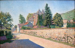 Comblat Castle by Paul Signac