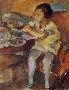 Le Dejeuner by Jules Pascin