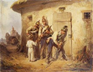 The Ambuscade by August von Pettenkofen