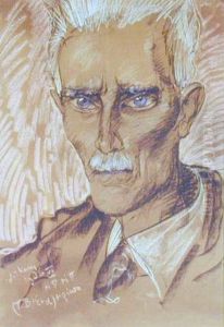 Portrait of Ignacy Daszynski by Stanislaw Ignacy Witkiewicz (Witkacy)