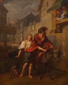 Le Meunier, son Fils et l'Ane, III, 1 by Hortense Haudebourt-Lescot