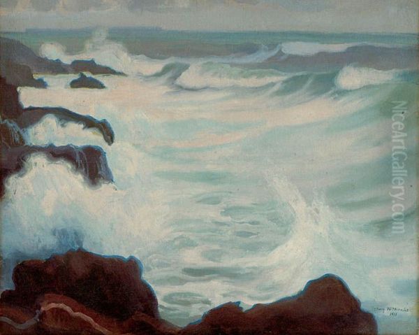 Sea in Brittany - view 1