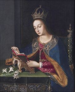 Virgen Maria leyendo