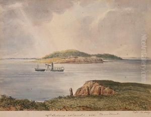 St.helens Island Near Montreal by John Herbert Caddy