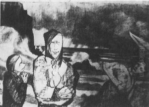 Idiot's pleas in the sea storm by Stanislaw Ignacy Witkiewicz (Witkacy)