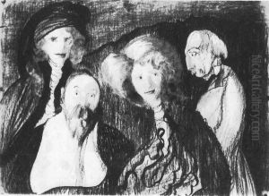 What mood prevailed after Sunday lunch at Uncle's by Stanislaw Ignacy Witkiewicz (Witkacy)