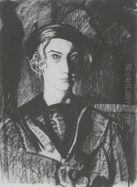 Intuicyjny rysunek p. Bork. No 2 (portret Eugenii Dunin-Borkowskiej) - view 1