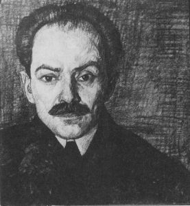 Portrait of Stefan Zeromski by Stanislaw Ignacy Witkiewicz (Witkacy)