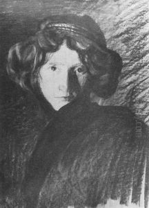 Portrait of Irena Solska Portrait of Irena Solska