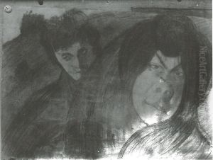 Artysta i jego zona by Stanislaw Ignacy Witkiewicz (Witkacy)