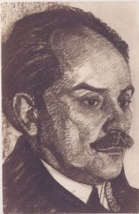 Portrait of Stefan Zeromski by Stanislaw Ignacy Witkiewicz (Witkacy)