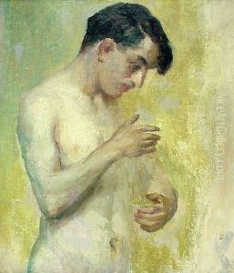 Nu masculino by Lucilio de Albuquerque