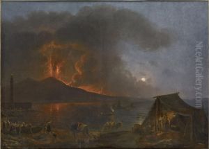 Eruption du Vesuve en 1812