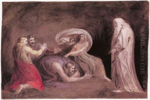 The Spirit of Samuel Appearing to Saul by Henry Fuseli