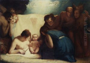 The infant Shakespeare attended by Nature and the Passions The infant Shakespeare attended by Nature and the Passions