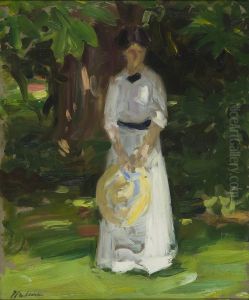 In The Garden by Francis Campbell Boileau Cadell