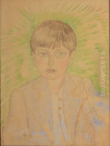 Portret Romana Ducha w wieku dzieciecym