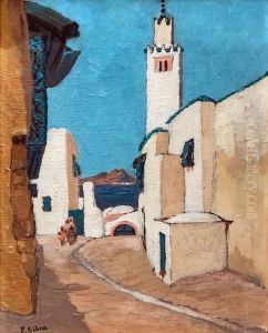 Vue de Sidi Bou Said - Paul Sibra by Paul Sibra