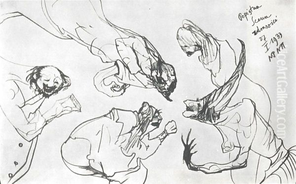 Convoluted scene of jealousy - view 1