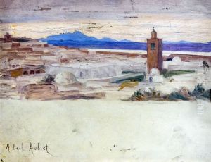 Les toits de Tunis by Albert Aublet