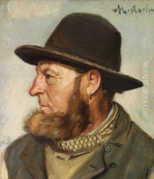 The fisher and lifeboatman Ole Svendsen. - view 1