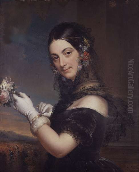 Portrait of Elena Vigano - view 1