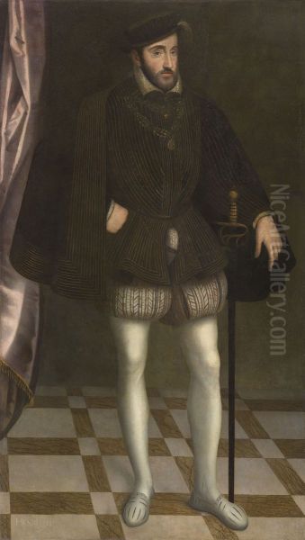 Portrait en pied de Henri II, vers 1547 - view 1