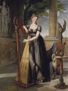 Portrait of Marie-Denise Smits, nee Gandolphe by Antoine Ansiaux