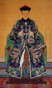 Portrait of Lirongbao's Wife (fl. 17th century) by unknown